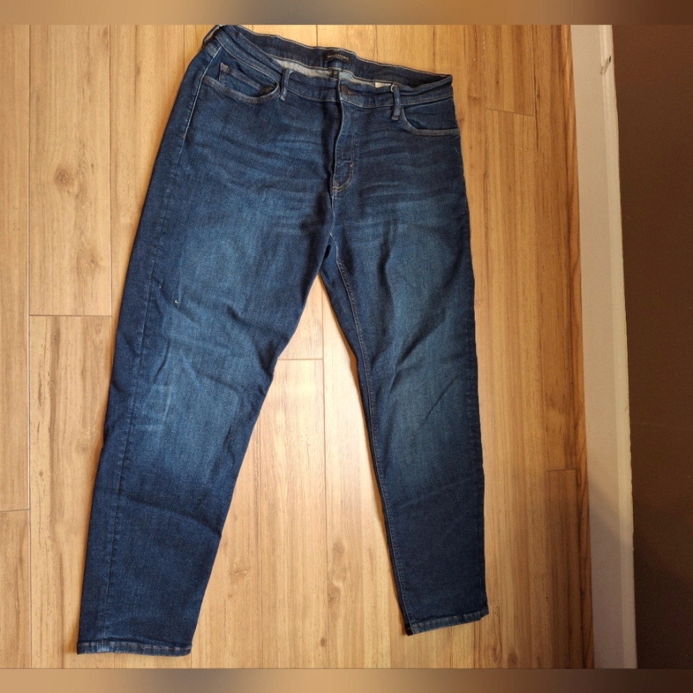 Banana Republic Dark Blue Jeans Mens 40x32
